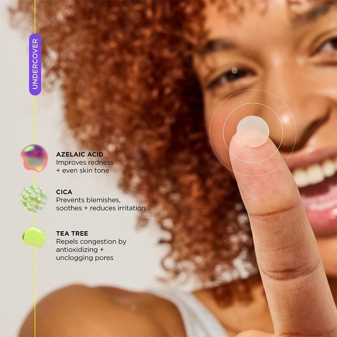 ZitSticka Pimple Patches for Face and Body, Hydrocolloid Patches to Cover Zits & Blemishes, Acne Patches or Zit Spot Stickers, Body Blemish Patch (UNDERCOVER INVISIBLE 36 Pack)