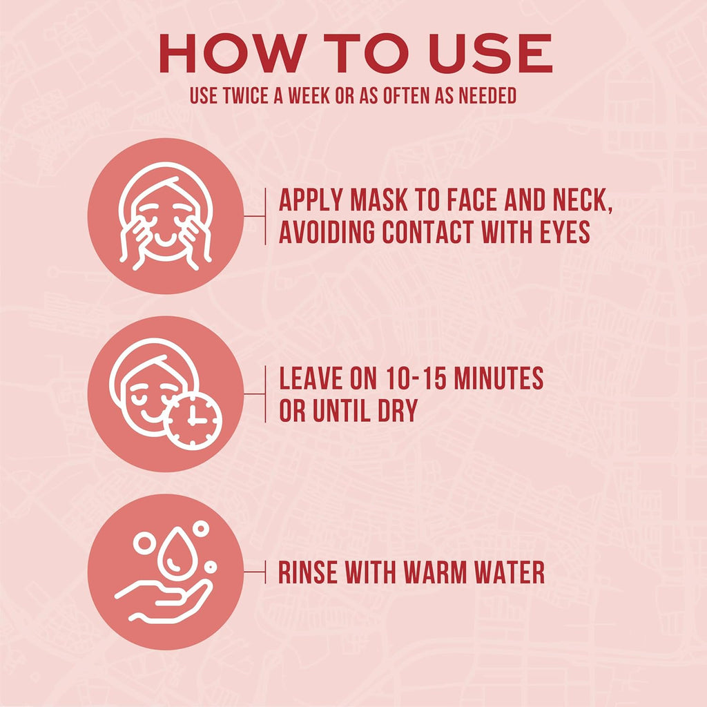 Freeman Exotic Blends Soothing Korean Cica Clay Facial Mask, 6 fl.oz./ 175 mL Tube