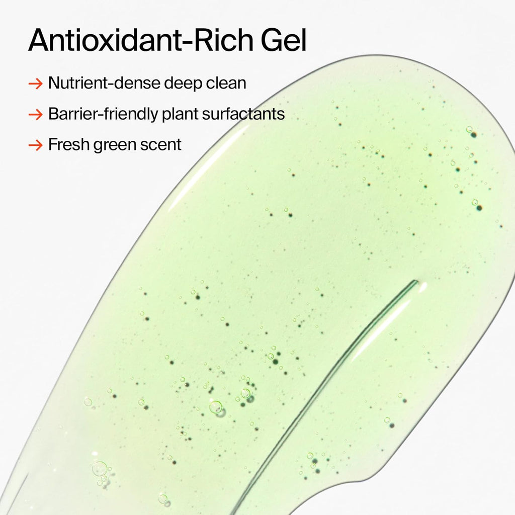 Youth To The People Superfood Facial Cleanser - Kale + Green Tea Daily Face Wash, Gentle Makeup Remover, With Antioxidants for Glowing Skin & Less Visible Pores, Award-winning, Refillable Packaging