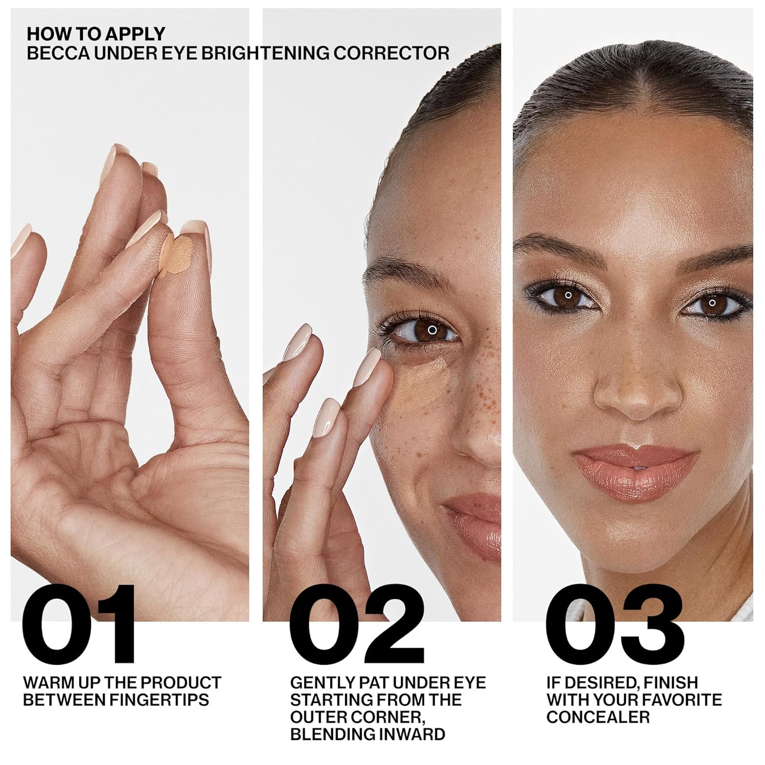 Smashbox X BECCA Full Coverage Under Eye Brightening Cream Corrector for Dark Circles, 0.15 oz.